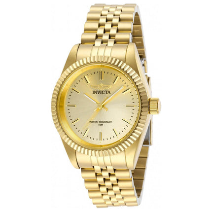 Invicta Women's Quartz Watch - Specialty Gold Tone Dial Bracelet | 29411 ,