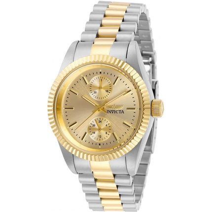 Invicta Women's Quartz Watch - Specialty Gold Tone Dial Two Tone Bracelet | 29443 ,