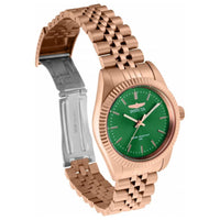 Invicta Women's Quartz Watch - Specialty Green Dial Rose Gold Bracelet | 29414 ,