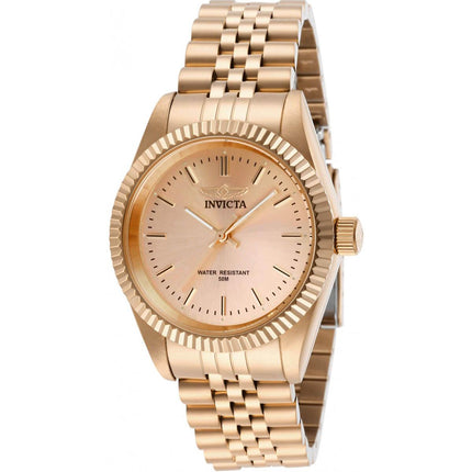 Invicta Women's Quartz Watch - Specialty Rose Gold Dial Bracelet | 29417 ,