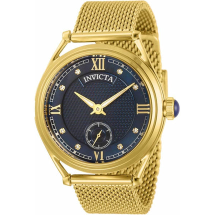 Invicta Women's Quartz Watch - Vintage Yellow Gold Mesh Bracelet | 31336 ,