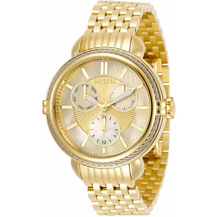 Invicta Women's Quartz Watch - Wildflower Champagne MOP Dial Bracelet | 30853 ,