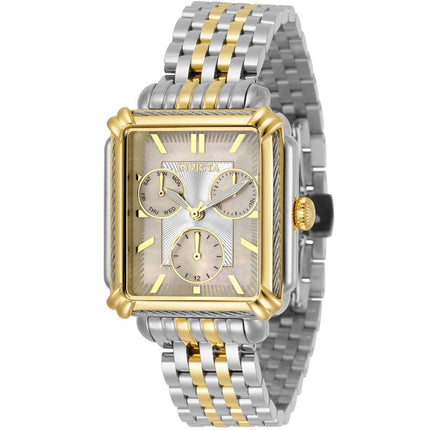 Invicta Women's Quartz Watch - Wildflower MOP Dial Two Tone Bracelet | 30857 ,