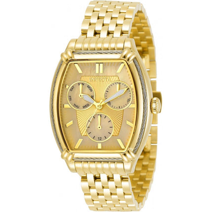 Invicta Women's Quartz Watch - Wildflower MOP Dial Yellow Gold Bracelet | 30864 ,