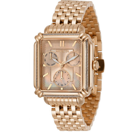 Invicta Women's Quartz Watch - Wildflower Rose Gold MOP Dial Bracelet | 30860 ,