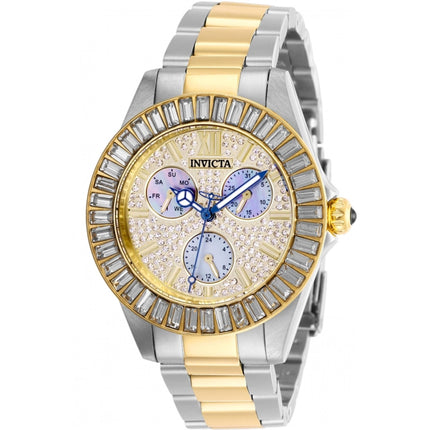 Invicta Women's Watch - Angel Gold and White Mother of Pearl Dial Bracelet | 28447 ,