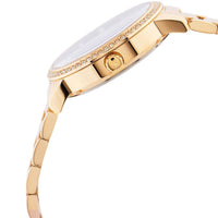 Invicta Women's Watch - Angel Quartz Black Dial YG Stainless Steel Bracelet | 31368 ,