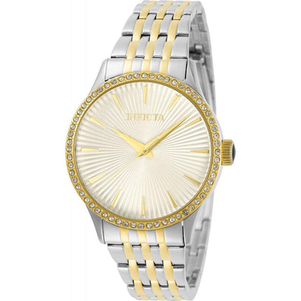 Invicta Women's Watch - Angel Quartz Silver Dial TT Stainless Steel Bracelet | 31950 ,