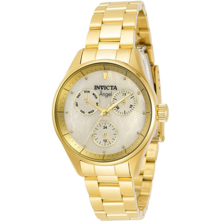 Invicta Women's Watch - Angel Quartz Yellow Gold Stainless Steel Bracelet | 31364 ,