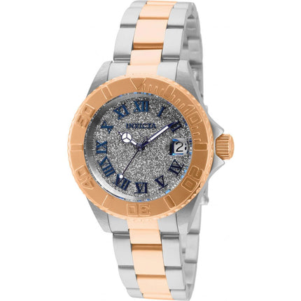 Invicta Women's Watch - Angel Swiss Quartz Silver Dial Two Tone SS Bracelet | 33362 ,