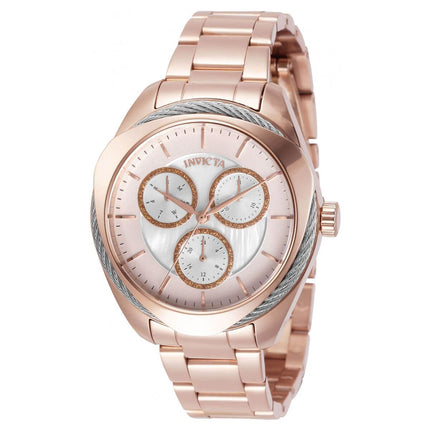 Invicta Women's Watch - Bolt Chronograph Rose Gold Ion Plated Bracelet | 31227 ,