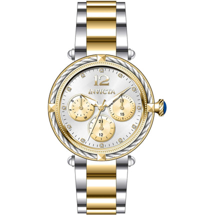 Invicta Women's Watch - Bolt Date Display Quartz Silver Dial Steel Bracelet | 43886 ,