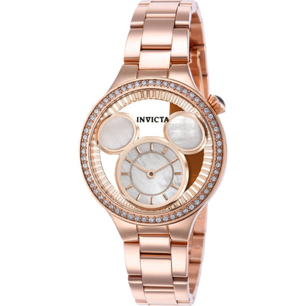 Invicta Women's Watch - Disney Limited Edition Rose Gold and MOP Dial Quartz | 36267 ,