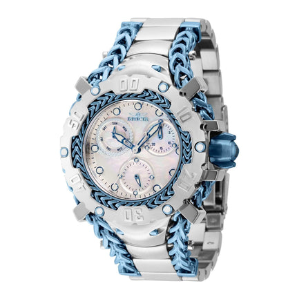 Invicta Women's Watch - Gladiator Date Mother of Pearl Dial Steel Bracelet | 41111 ,