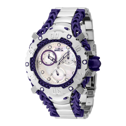 Invicta Women's Watch - Gladiator Quartz MOP Dial Stainless Steel Bracelet | 41109 ,