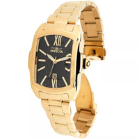 Invicta Women's Watch - Lupah Date Display Black Dial Yellow Steel Bracelet | 39788 ,