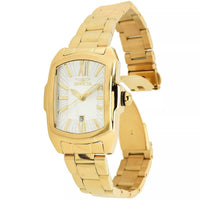Invicta Women's Watch - Lupah Date Display Silver Tone Dial Yellow Bracelet | 39785 ,