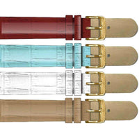 Invicta Women's Watch - Lupah Japanese Quartz Gold Tone Dial Leather Strap | 35349 ,