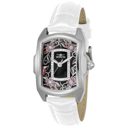 Invicta Women's Watch - Lupah Japanese Quartz White Genuine Leather Strap | 23222 ,