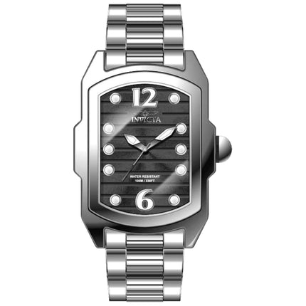 Invicta Women's Watch - Lupah Quartz Black Dial Silver Tone Case Bracelet | 39799 ,