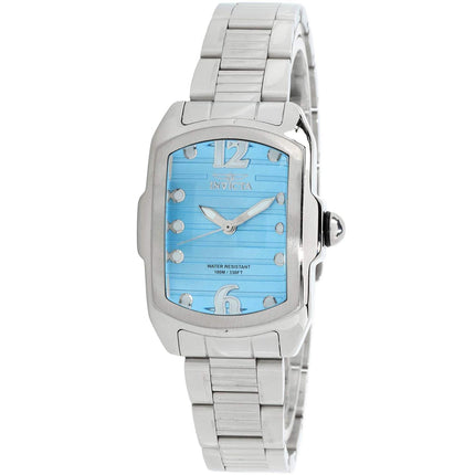 Invicta Women's Watch - Lupah Quartz Blue Dial Silver Stainless Steel Bracelet | 39801 ,
