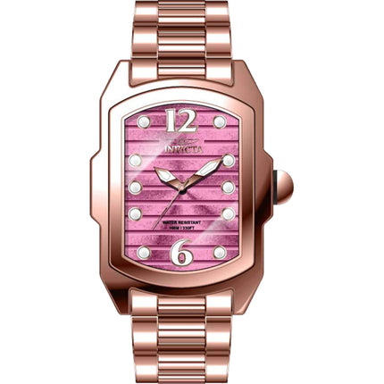 Invicta Women's Watch - Lupah Quartz Pink Dial Rose Gold Case Bracelet | 39800 ,