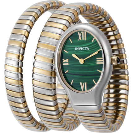 Invicta Women's Watch - Mayamar Steel Case Green Dial Two Tone Bracelet | 44979 ,