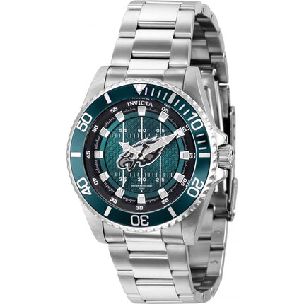 Invicta Women's Watch - NFL Philadelphia Eagles SS Bracelet Rotating Bezel | 36924 ,