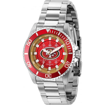 Invicta Women's Watch - NFL San Francisco 49ers SS Bracelet Rotating Bezel | 36930 ,