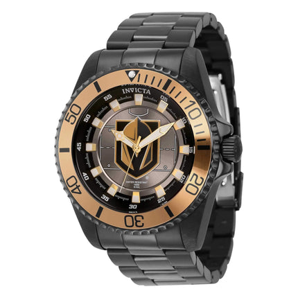 Invicta Women's Watch - NHL Vegas Golden Knights Grey, Black, Gold Tone Dial | 42244 ,