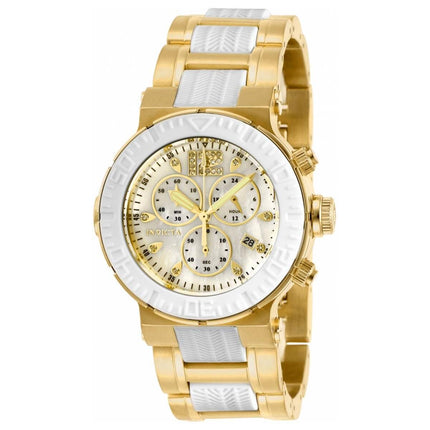 Invicta Women's Watch - Ocean Reef Two Tone White and Yellow Gold Bracelet | 29667 ,