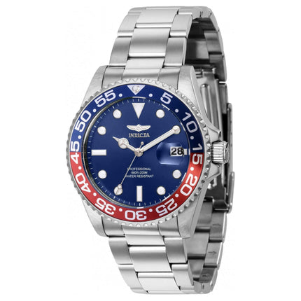 Invicta Women's Watch - Pro Diver Blue Dial Rotating Bezel Silver Bracelet | 36535 ,