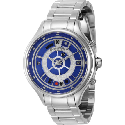 Invicta Women's Watch - Star Wars R2-D2 Blue and Silver Tone Dial Bracelet | 41390 ,
