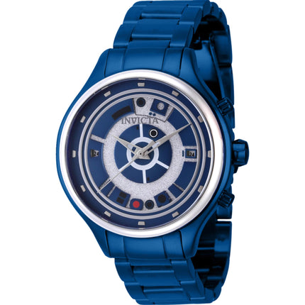 Invicta Women's Watch - Star Wars R2-D2 Quartz Blue Stainless Steel Bracelet | 41392 ,