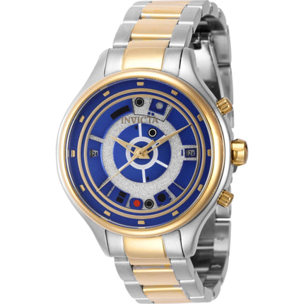 Invicta Women's Watch - Star Wars R2-D2 Two Tone Stainless Steel Bracelet | 41391 ,