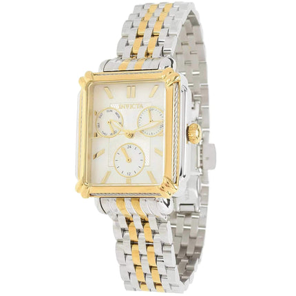 Invicta Women's Watch - Wildflower Date Display White Mother of Pearl Dial | 37278 ,