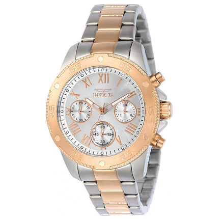 Invicta Women's Watch - Wildflower Silver Tone Dial Two Tone Case Bracelet | 21734 ,