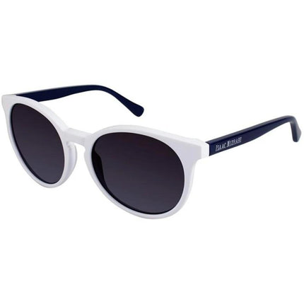Isaac Mizrahi Unisex Sunglasses - White Frame Black Lens | ISAAC MIZRAHI 30205 WH ,