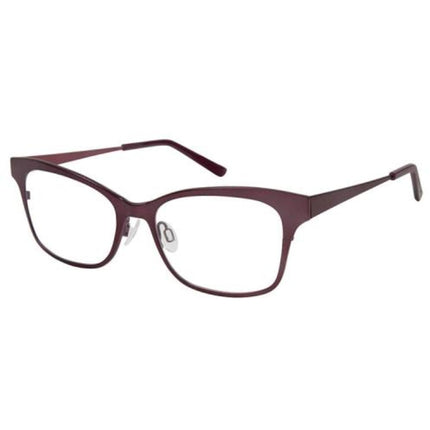 Isaac Mizrahi Women's Eyeglasses - Purple Metal Cat Eye Frame | ISAAC MIZRAHI 30016 PU ,