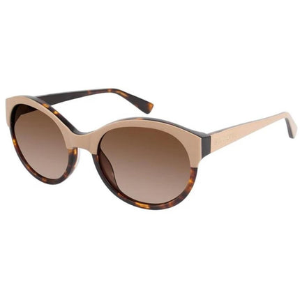 Isaac Mizrahi Women's Sunglasses - Beige Havana Cat Eye Frame | ISAAC MIZRAHI 30212 BE ,