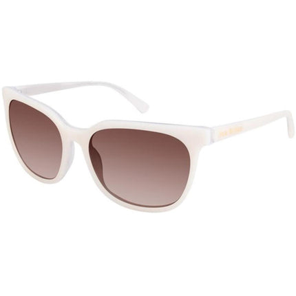 Isaac Mizrahi Women's Sunglasses - Beige Plastic Square Frame | ISAAC MIZRAHI 30207 BE ,