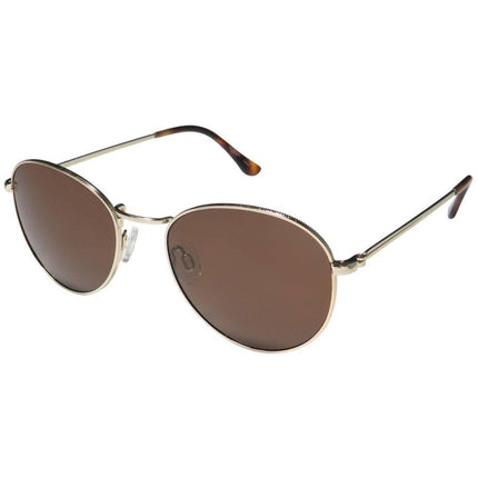 Isaac Mizrahi Women's Sunglasses - Brown Metal Oval Frame | ISAAC MIZRAHI 30219 BR ,