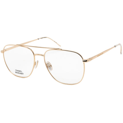 Isabel Marant Women's Eyeglasses - Clear Demo Lens Rose Gold Frame | IM 0028 0000 00 ,