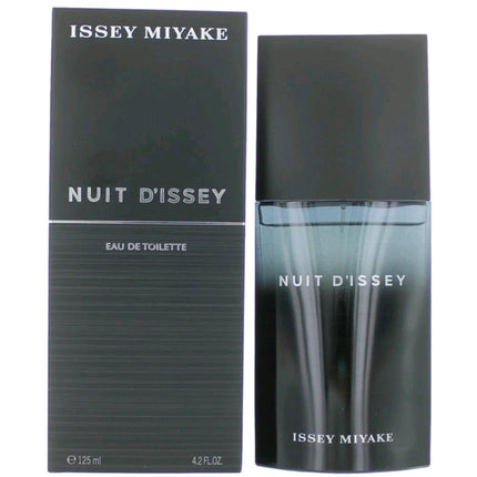 Issey Miyake Men's Eau De Toilette Spray - Nuit Authentic and Enigmatic, 4.2 oz ,