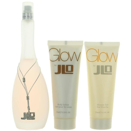 J. Lo Women's Personal Care Gift Set - Glow Feminine Allure of Enticing Blend, 3 Piece ,