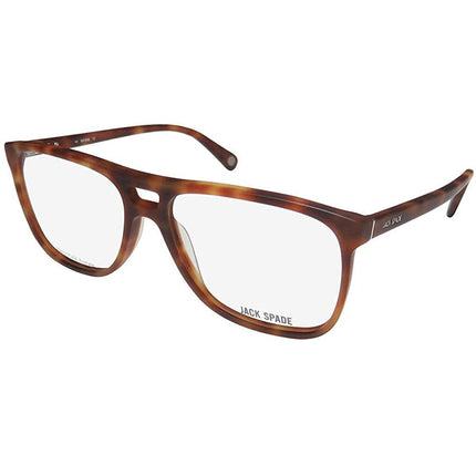 Jack Spade Men's Eyeglasses - Fulton Matte Blond Havana Plastic Frame | 0JQB-57-16-140 ,