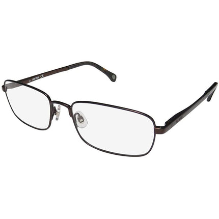 Jack Spade Men's Eyeglasses - Kent Satin Brown Frame Demo Lenses | 05BZ-53-17-140 ,