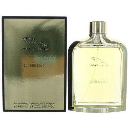 Jaguar Classic Gold by Jaguar, 3.4 oz Eau De Toilette Spray for Men ,
