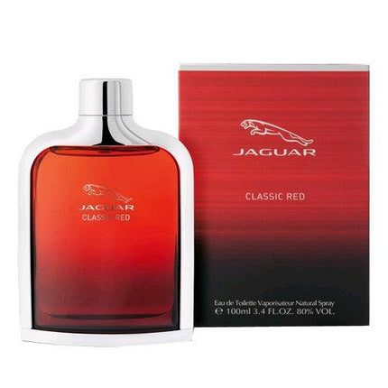 Jaguar Classic Red by Jaguar, 3.4 oz Eau De Toilette Spray for Men ,