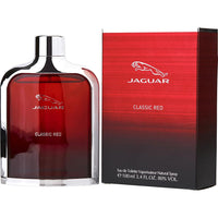 Jaguar Classic Red by Jaguar, 3.4 oz Eau De Toilette Spray for Men ,